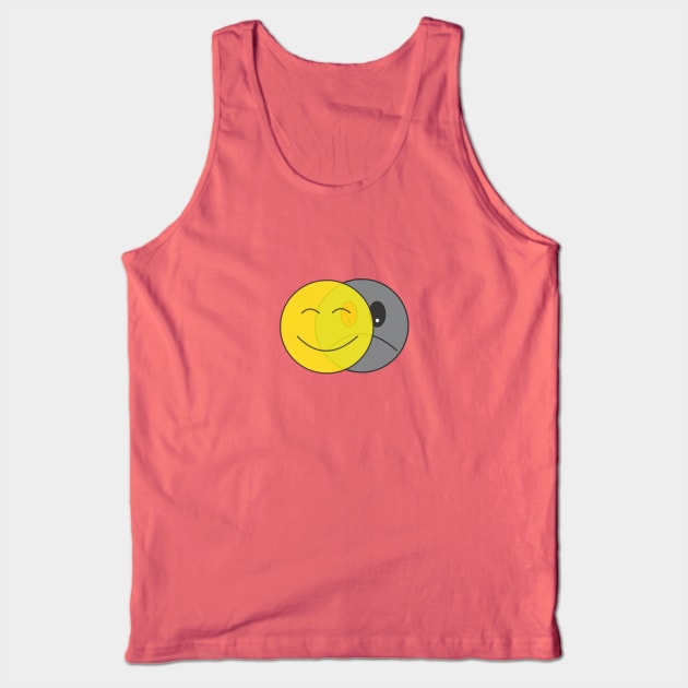 Fake Smile Tank Top by permadi20